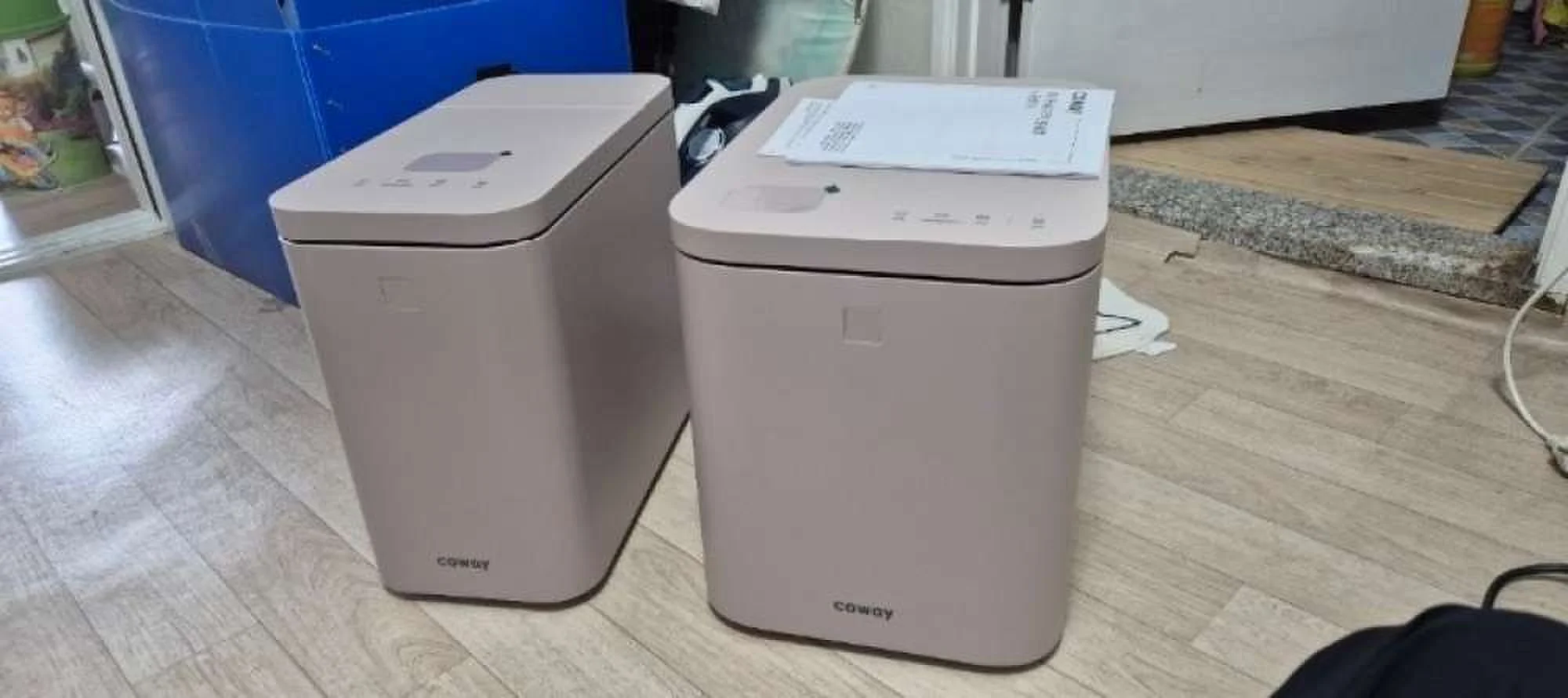 호평동 코웨이 제로 음식물처리기 분쇄형 3L 설치사례